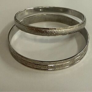 Monet Silver Tone Bracelets